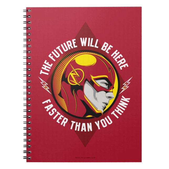 The Flash | "The Future Will Be Here" Notebook (Front)