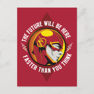 The Flash   "The Future Will Be Here" Postcard