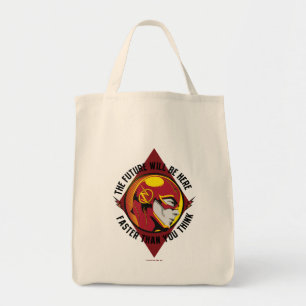 The Flash   "The Future Will Be Here" Tote Bag