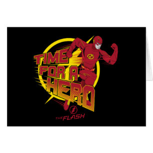 The Flash   "Time For A Hero" Graphic