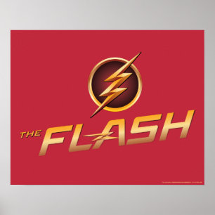 The Flash   TV Show Logo Poster