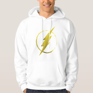 The Flash   Yellow Chest Emblem Hoodie