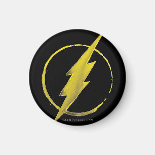 The Flash Yellow Chest Emblem Magnet