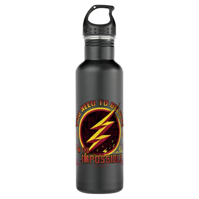 The Flash | You Need To Believe In The Imposible 710 Ml Water Bottle (Front)