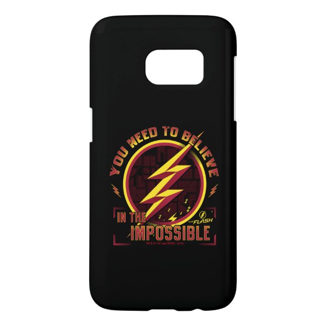 The Flash | You Need To Believe In The Imposible Case-Mate Samsung Galaxy Case (Back)