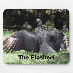 The Flasher! Mouse Mat