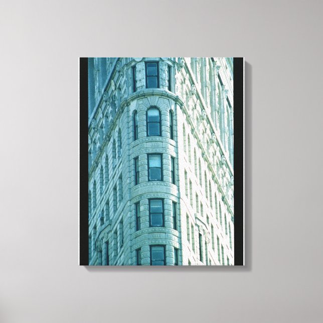 The Flatiron Building (photo) 2 Canvas Print (Front)