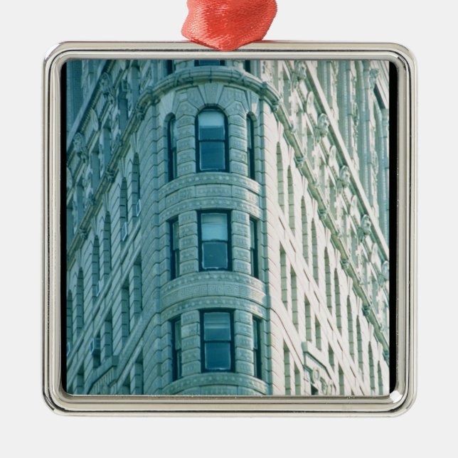 The Flatiron Building (photo) 2 Metal Tree Decoration (Front)