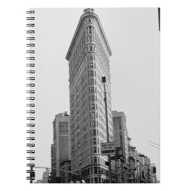 The Flatiron Building (photo) Notebook (Front)