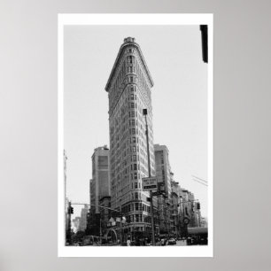 The Flatiron Building (photo) Poster