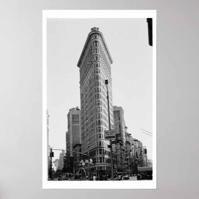 The Flatiron Building (photo) Poster (Front)