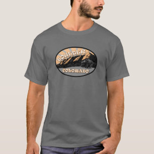 The Flatirons, Chautauqua Park, Boulder CO T-Shirt
