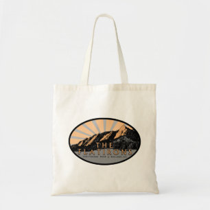 The Flatirons, Chautauqua Park, Boulder Tote Bag