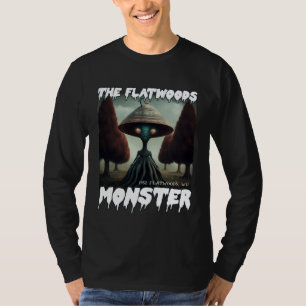 The Flatwoods Monster 1952 Creepy Scary Cryptid Le T-Shirt