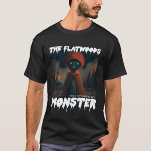 The Flatwoods Monster 1952 Creepy Scary Cryptid Le T-Shirt