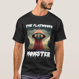 The Flatwoods Monster 1952 Creepy Scary Cryptid Le T-Shirt