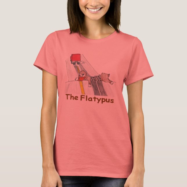 The Flatypus T-Shirt (Front)