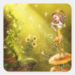 The Flautist Sticker