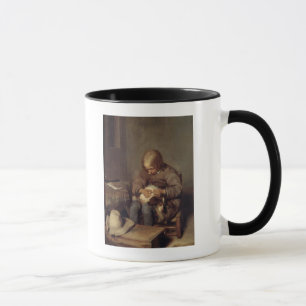 The Flea-Catcher  c.1655 Mug
