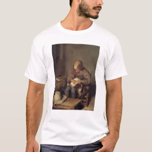 The Flea-Catcher  c.1655 T-Shirt