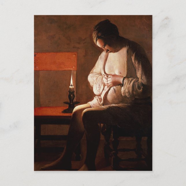 The Flea Catcher Postcard (Front)