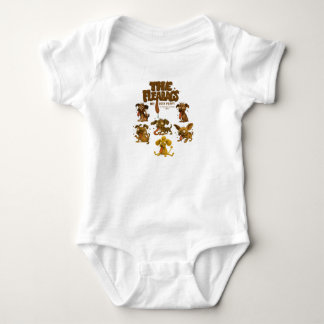The Fleabags™ – My Ugly Puppy™ Baby Bodysuit