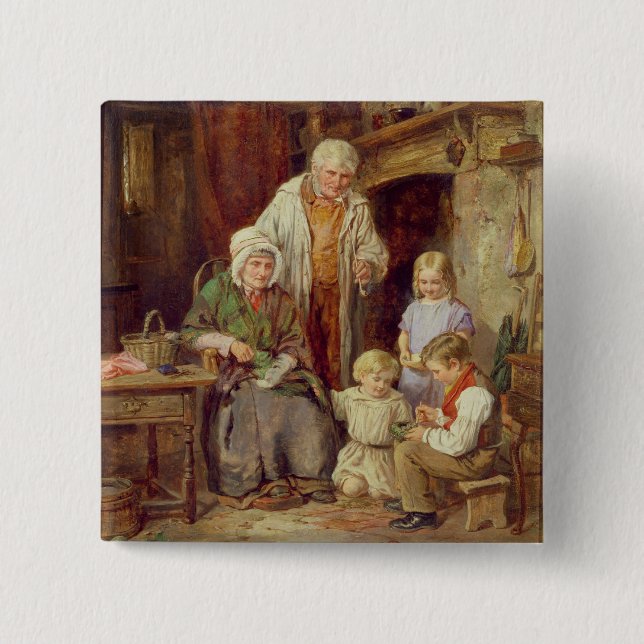 The Fledglings 15 Cm Square Badge (Front)