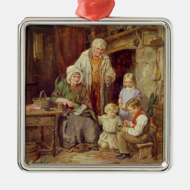 The Fledglings Metal Tree Decoration (Front)