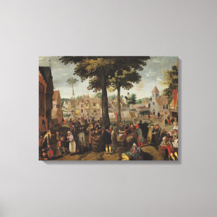 The Flemish Fair Canvas Print