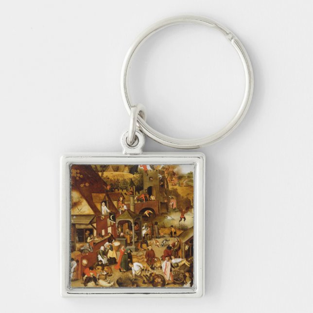 The Flemish Proverbs Key Ring (Front)