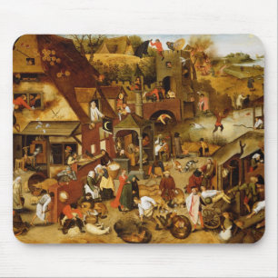 The Flemish Proverbs Mouse Mat
