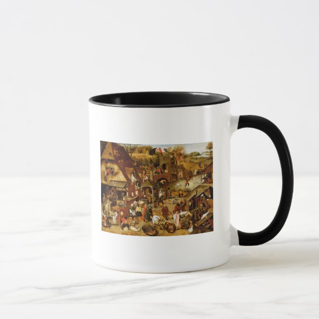 The Flemish Proverbs Mug (Right)