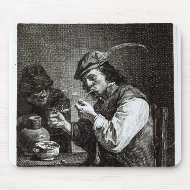 The Flemish Smoker Mouse Mat (Front)