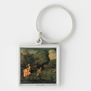 The Flight into Egypt, 1500s Key Ring
