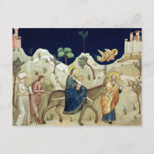The Flight into Egypt 2 Postcard