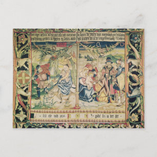 The Flight into Egypt and the Adoration of Postcard
