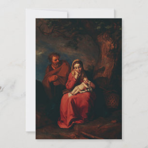 The Flight into Egypt by Abraham Bloemaert  Invitation