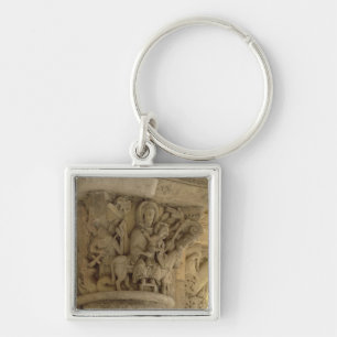 The Flight into Egypt, column capital relief from Key Ring