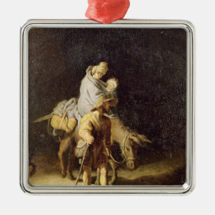 The Flight into Egypt Metal Tree Decoration