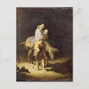The Flight into Egypt Postcard