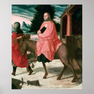 The Flight into Egypt Poster