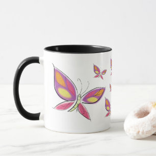 The Flight of the Flutterby Coffee Mug
