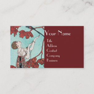 THE FLIGHTY BIRD ,BEAUTY FASHION DESIGNER BUSINESS CARD