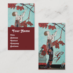 THE FLIGHTY BIRD ,BEAUTY FASHION DESIGNER BUSINESS CARD
