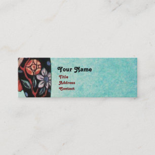THE FLIGHTY BIRD ,BEAUTY FASHION DESIGNER MINI BUSINESS CARD