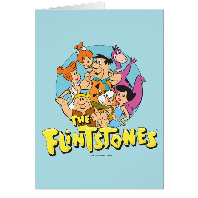 The Flintstones and Rubbles Family Graphic (Front)