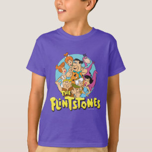The Flintstones and Rubbles Family Graphic T-Shirt