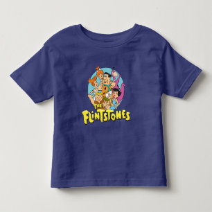 The Flintstones and Rubbles Family Graphic Toddler T-Shirt