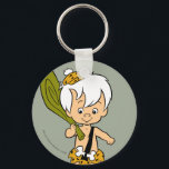 The Flintstones | Bamm-Bamm Rubble Key Ring<br><div class="desc">Check out Bamm-Bamm Rubble walking with his club.</div>
