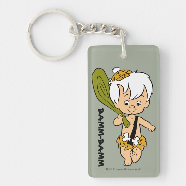 The Flintstones | Bamm-Bamm Rubble Key Ring (Front)